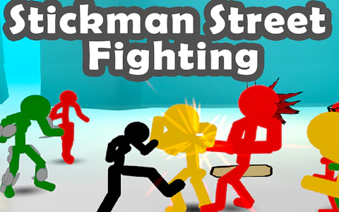 Stickman Street Fighting 3D game thumbnail