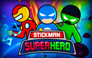 Stickman Super Hero game cover