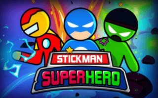 Stickman Super Hero game cover