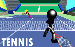 Stickman Tennis 3d game cover
