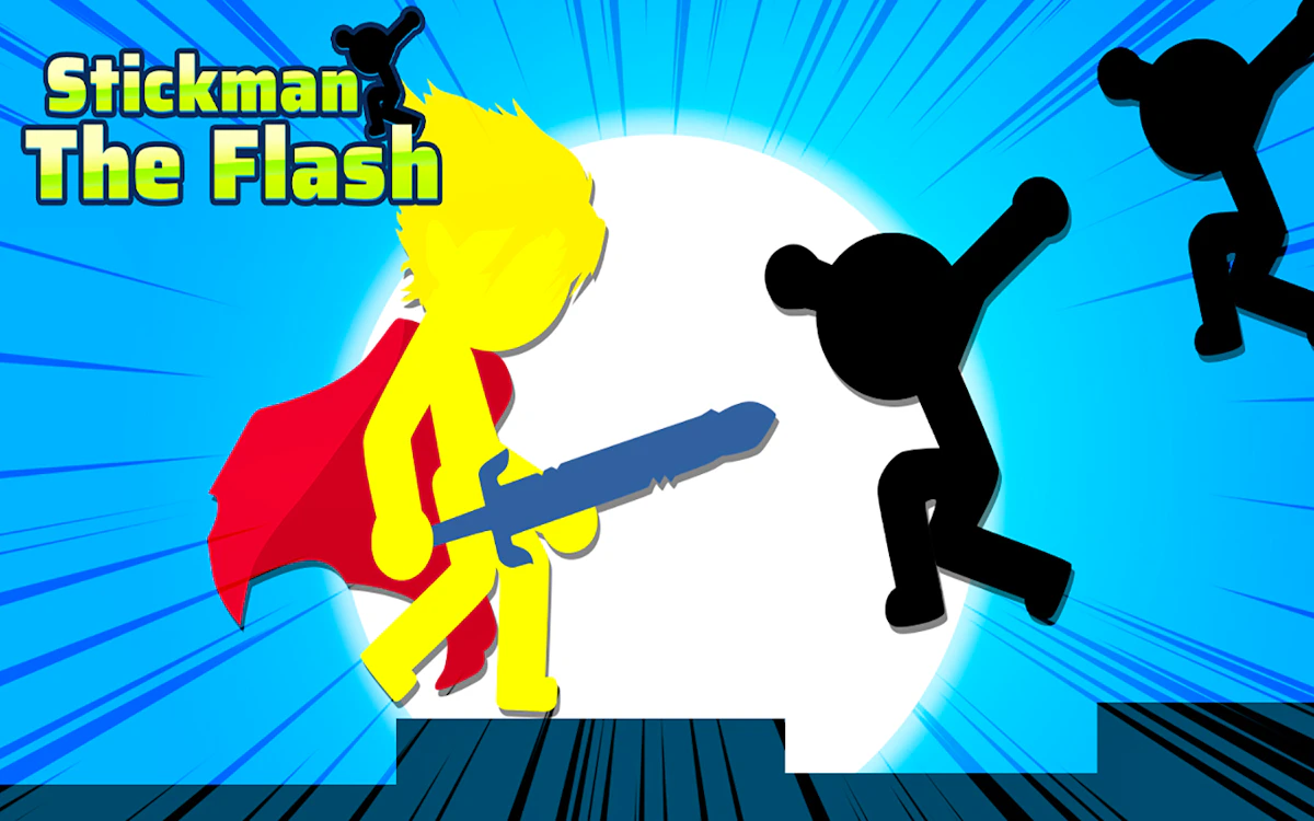 Play Stickman The Flash — free online Fighting game