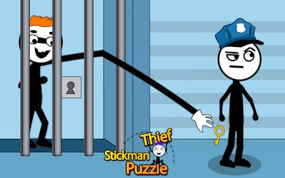 Stickman Thief Puzzle game