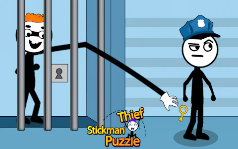 Stickman Thief Puzzle game thumbnail