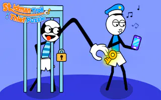 Stickman Troll Thief Puzzle — free online puzzle game