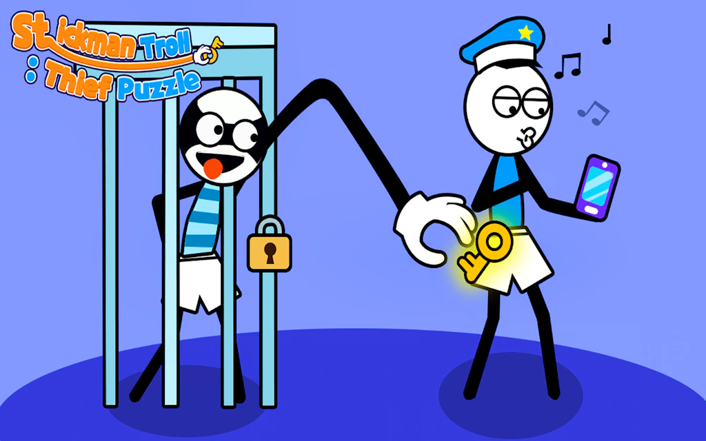 Stickman Troll Thief Puzzle