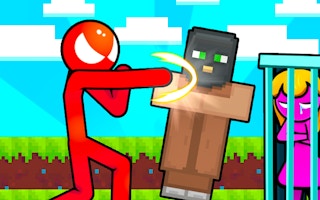 Stickman Vs Villager: Save The Girl game cover