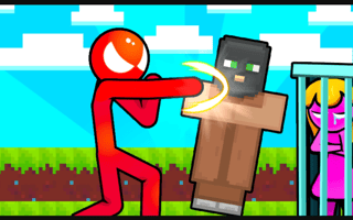 Stickman Vs Villager: Save The Girl game cover