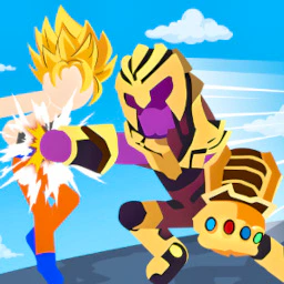 Stickman Warriors Superhero Fight