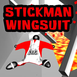 Juega gratis a Stickman Wingsuit 3D