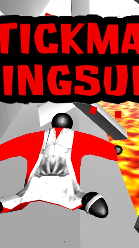 Stickman Wingsuit 3D