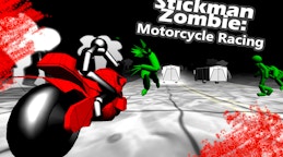Stickman Zombie Motorcycle Racing