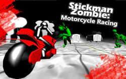 Stickman Zombie Motorcycle Racing