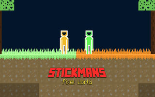 Stickmans Pixel World game cover