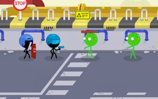 Stickmen Vs Zombies