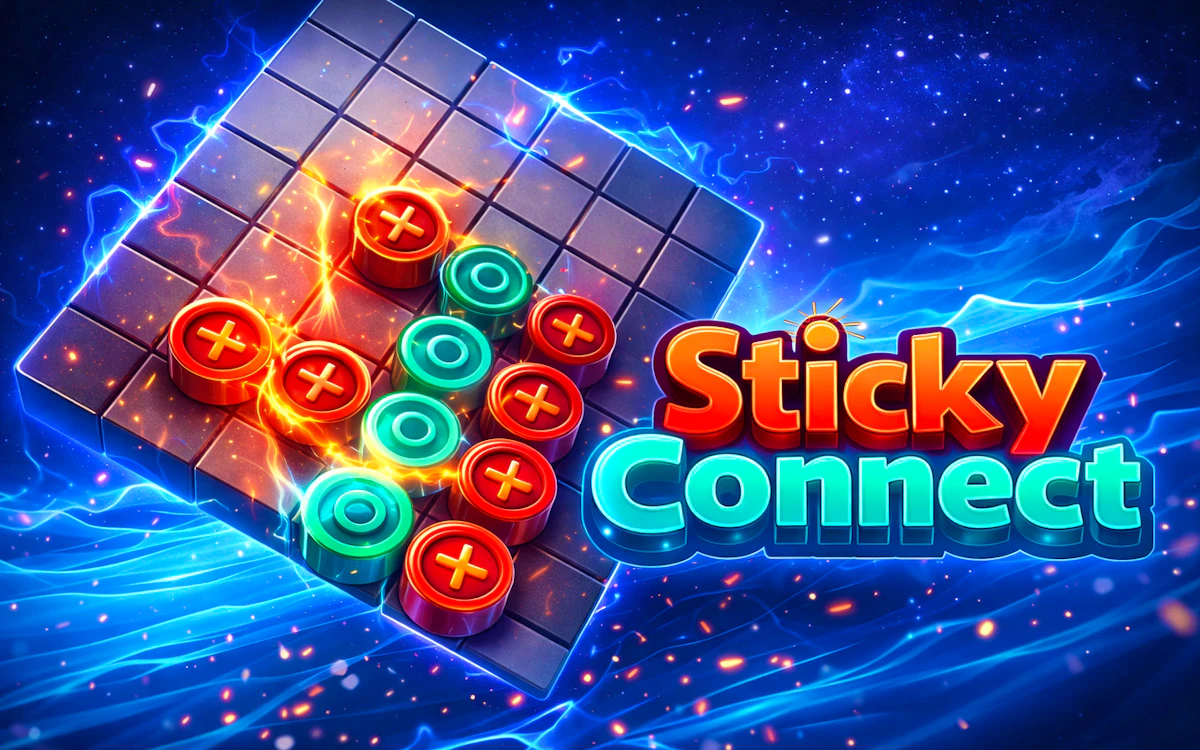 Play StickyConnect — free online Board game