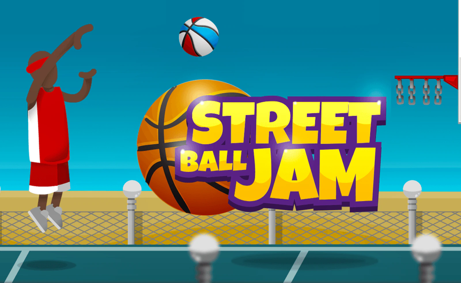 Street Ball Jam — free online sports game on Glaze Games