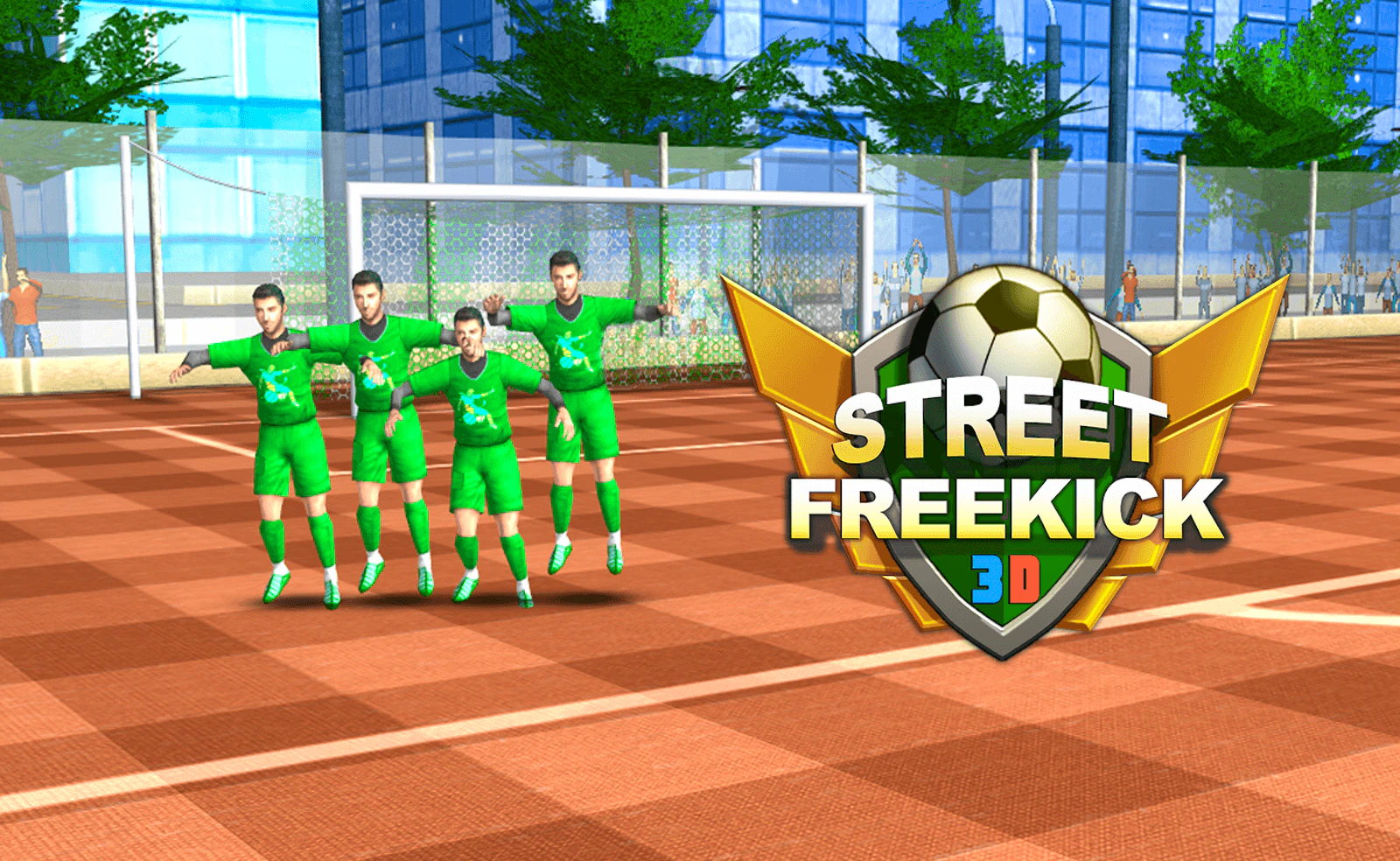 Street Freekick 3D — free online sports game on Glaze Games