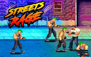 Streets Rage Fight game cover