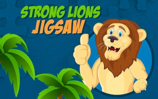 Strong Lions Jigsaw game cover