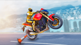 Stunt Biker 3d game cover
