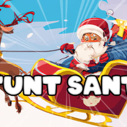 Stunt Santa Online racing Games on taptohit.com