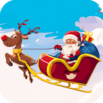Stunt Santa By Gamepix