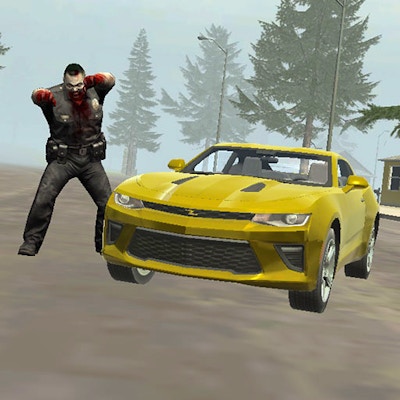Suburbs Zombie Driving By Gamepix