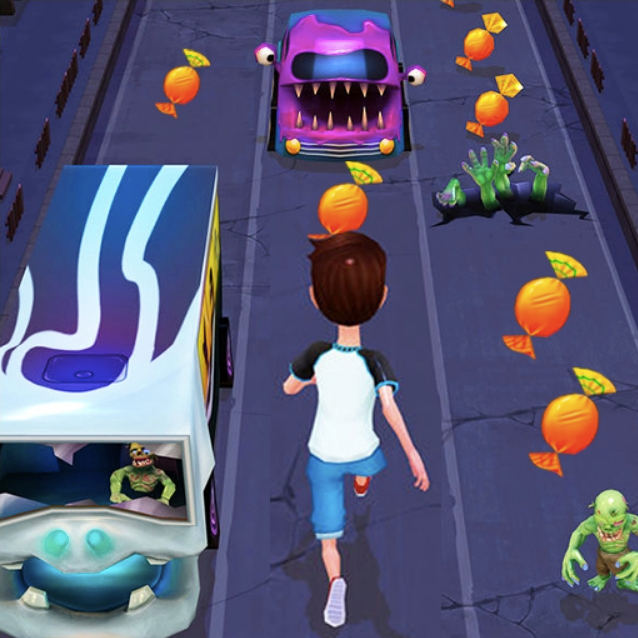Subway Surf Halloween 🕹️ Play Now on GamePix