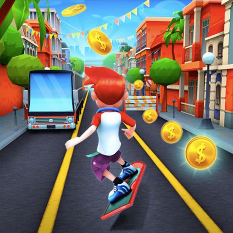 Subway Surf 🕹️ Play Now on GamePix