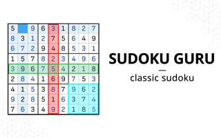 Sudoku Guru - Classic Sudoku game cover