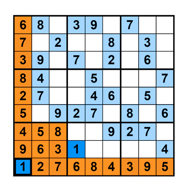 Sudoku HTML5 game thumbnail