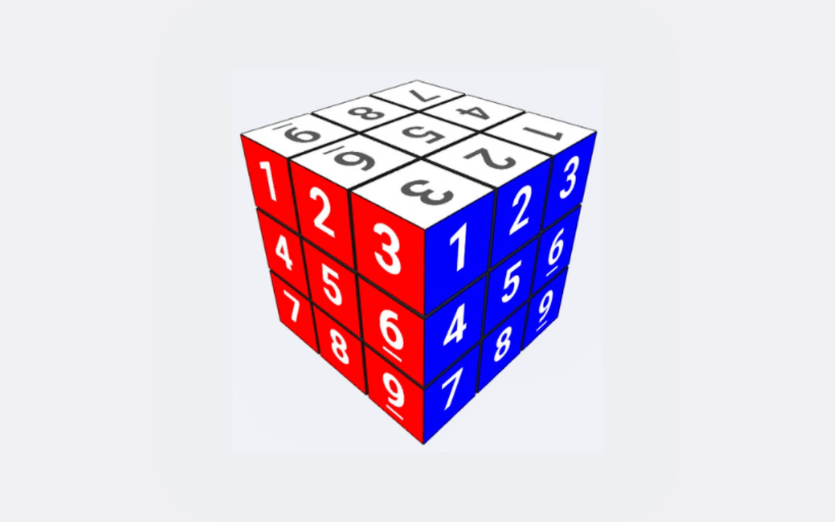Play Sudoku Puzzle Cube — free online Puzzle game