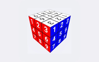 Sudoku Puzzle Cube