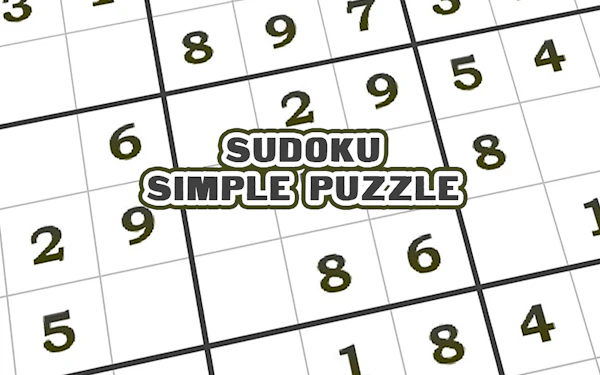 Sudoku Simple Puzzle