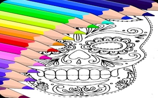 Sugar Skull Coloring Pages game cover