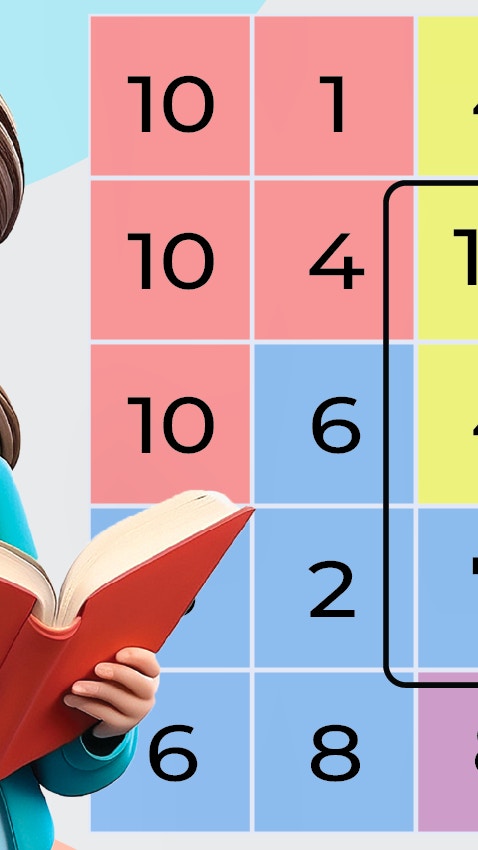 Sum Challenge Number Grid