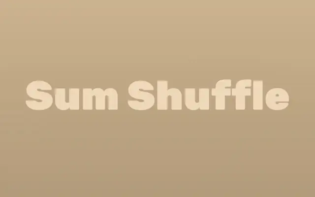 Sum Shuffle