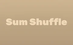 Sum Shuffle
