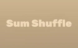 Sum Shuffle