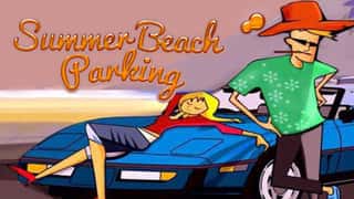 Summer Beach Parking