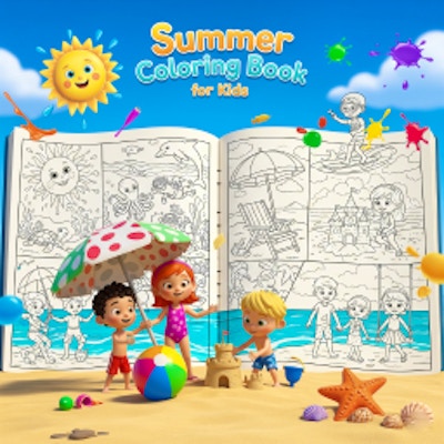Summer Coloring Book for Kids By Gamepix