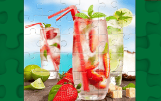 Summer Drinks Puzzle game cover