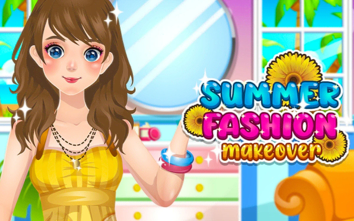 Play Summer Fashion Makeover — free online Kids game
