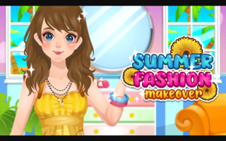 Summer Fashion Makeover game cover