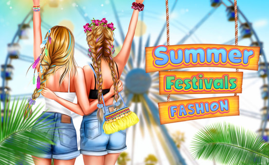 Summer Festivals Fashion 🕹️ Play Now on GamePix