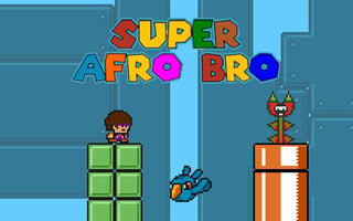 Super Afro Bro game cover