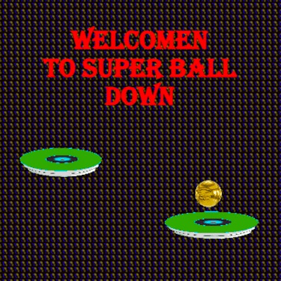 Super Ball Down By Gamepix