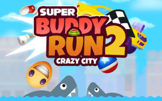 Super Buddy Run 2: Crazy City game cover