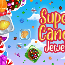 Super Candy Jewels Online bejeweled Games on taptohit.com