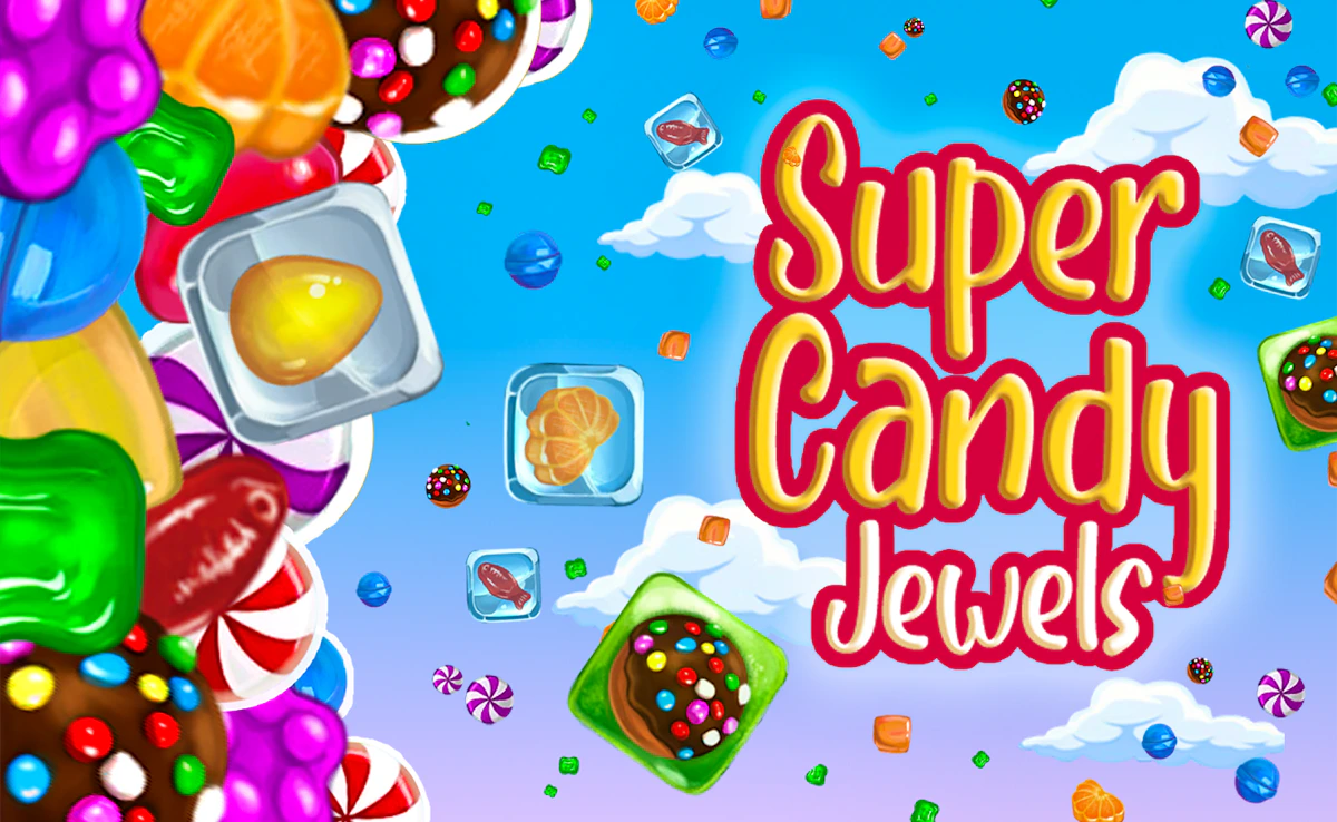 Play Super Candy Jewels — free online Bejeweled game